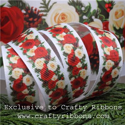Christmas Rose - 19mm Roses